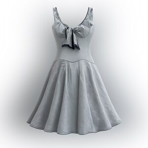 A Spoke by Zac Posen Vintage Ink Dress